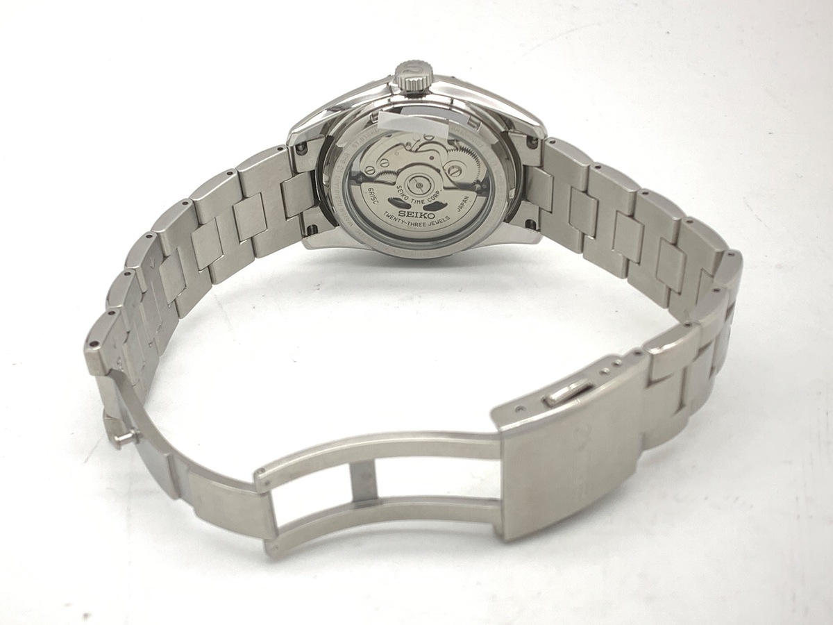 セイコー メカニカル ブラック SARB033/6R15-00C1 ステンレススティール