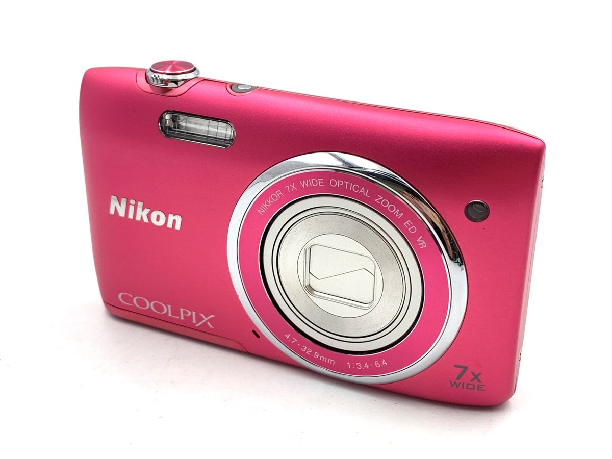 中古】ニコン コンパクトデジカメ COOLPIX S3500 シルバー【C】