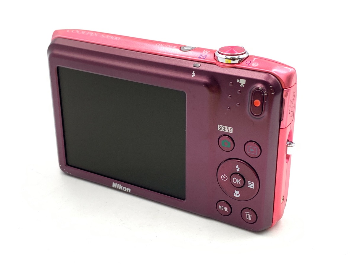 中古】ニコン COOLPIX S3500 PK ストロベリーピンク｜｜カメラの 