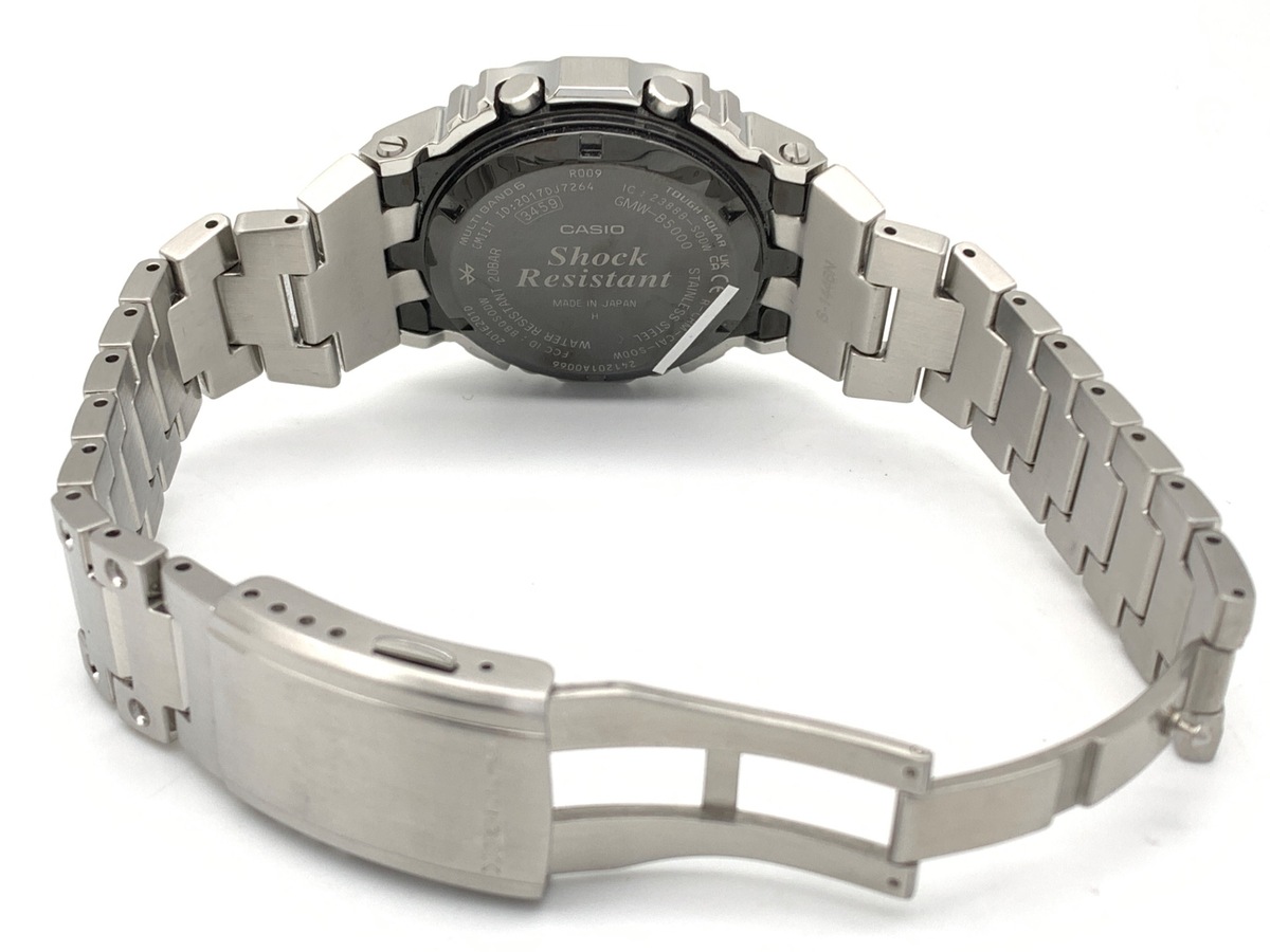 カシオ G-SHOCK GMW-B5000D-1JF ブラック ステンレススティール