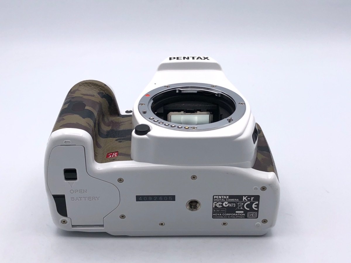 Pentax K-r ブラウン/ホワイト オーダーカラー 1240万画素 + 18-55mm 
