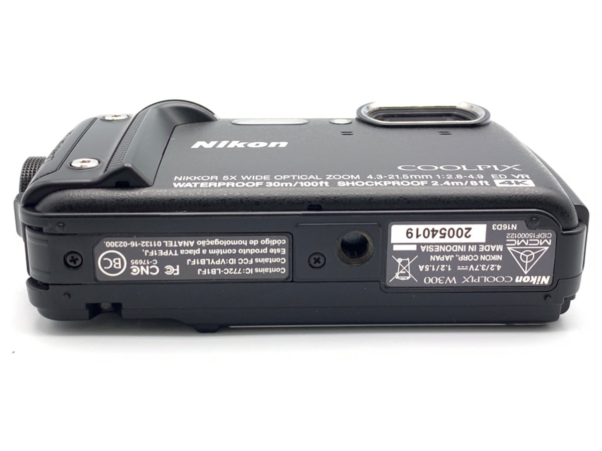 COOLPIX W300 ブラック【1605万画素】