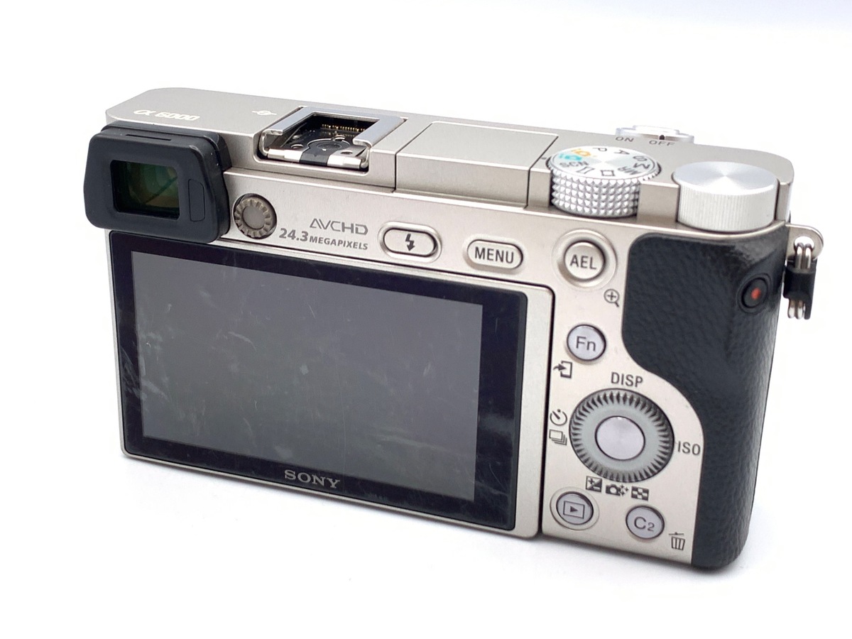 中古：B(並品)】ソニー α6000 ボディ シルバー [ILCE-6000 S