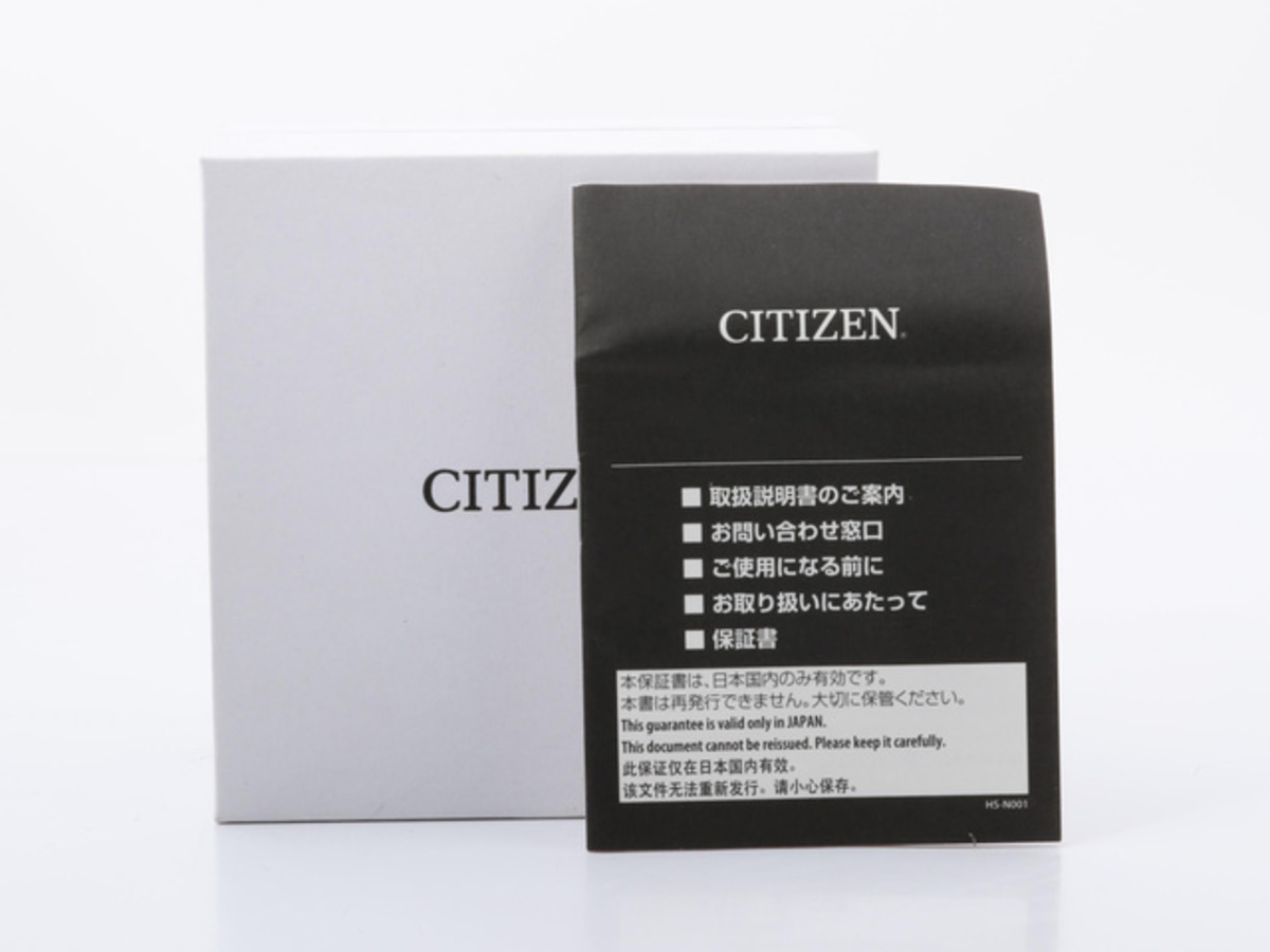 シチズン アテッサ アクトライン ブルー CC4050-18L チタン