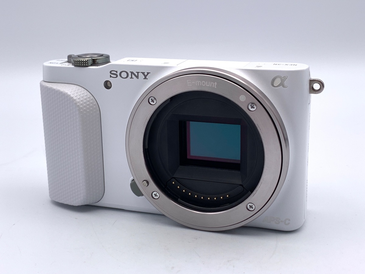【美品】SONY ソニー NEX-3N ボディ ホワイト Sony NEX-3NL ホワイト ミラーレス一眼 パワーズームレンズキット