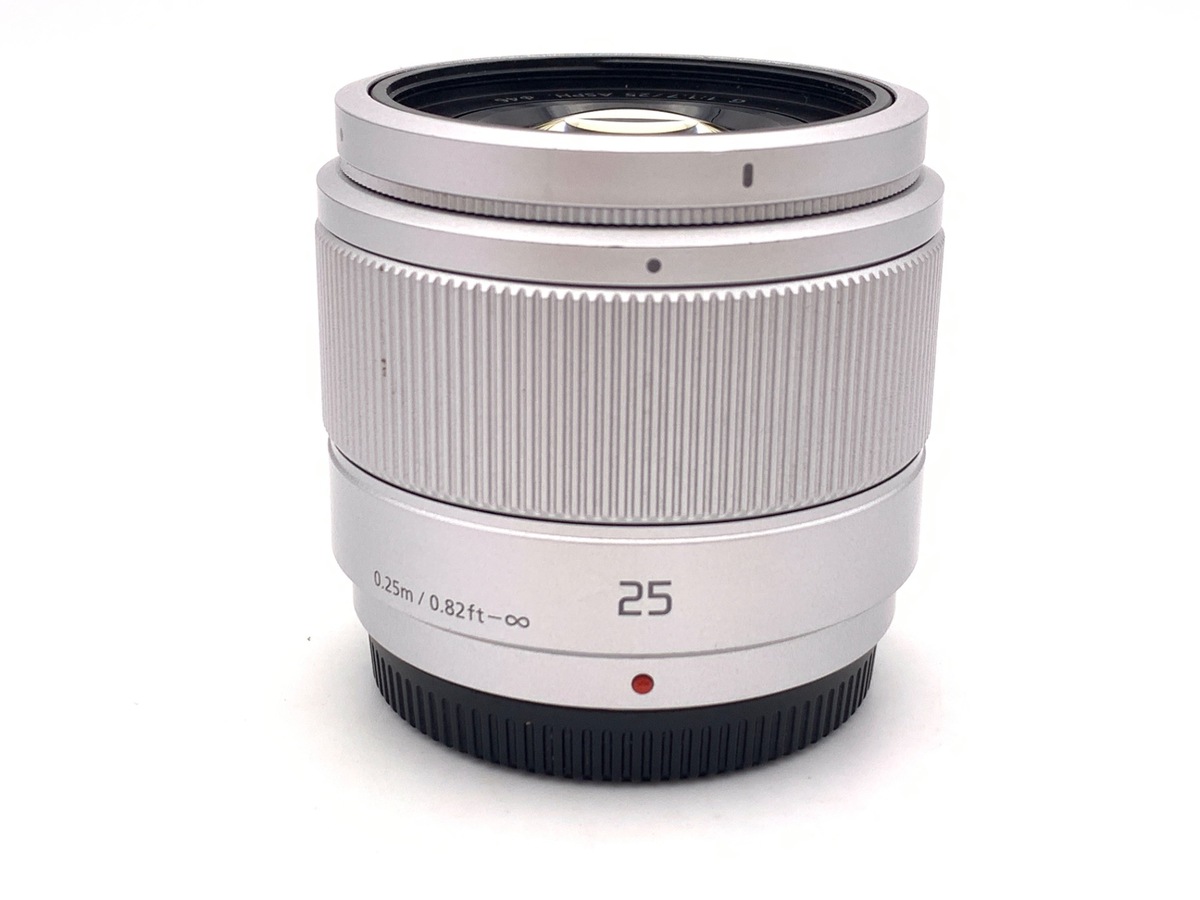 LUMIX G 25mm/F1.7 ASPH. H-H025-S [シルバー] 中古価格比較 - 価格.com