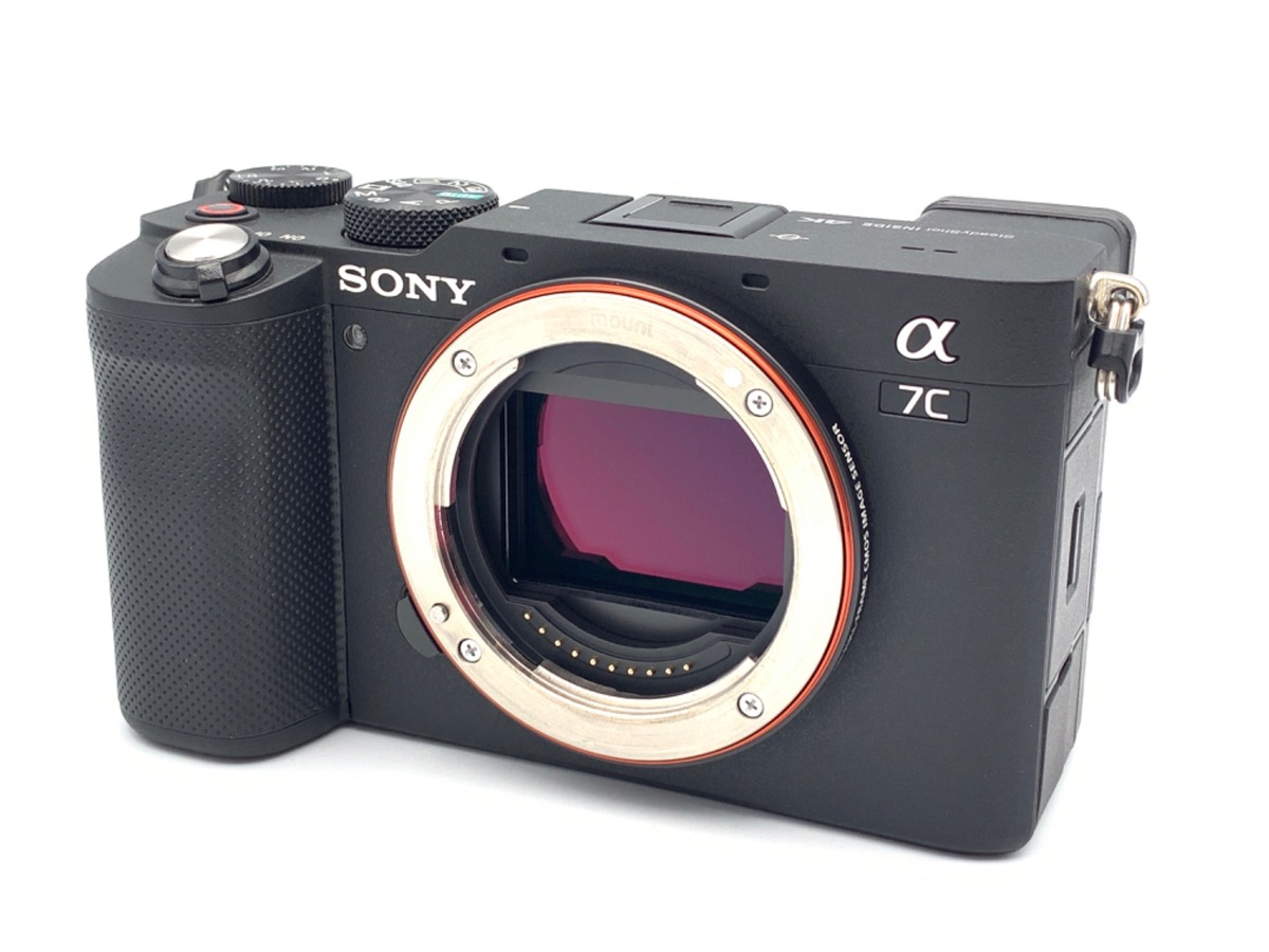 中古：AB(良品)】ソニー α7C ボディ ブラック [ILCE-7C B] | 2444830077678