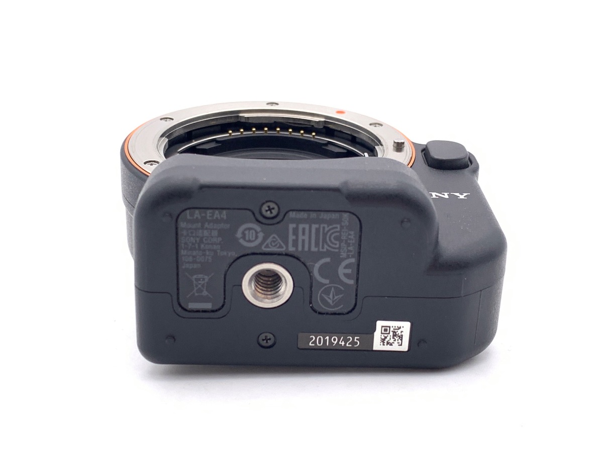 中古：AB(良品)】ソニー マウントアダプター LA-EA4 [レンズ側：ソニー