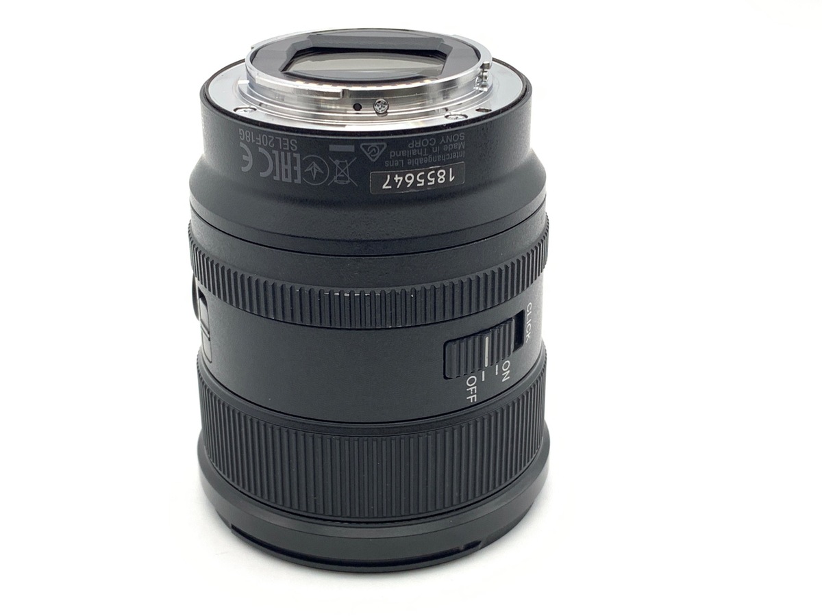 中古】ソニー FE 20mm F1.8 G [SEL20F18G]｜｜カメラのキタムラネット