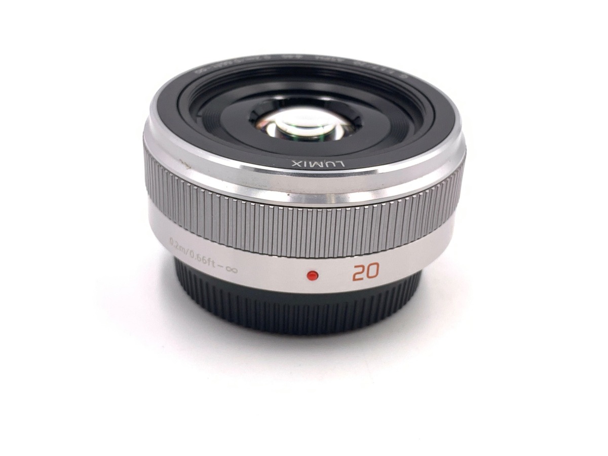 中古】パナソニック LUMIX G 20mm F1.7 II ASPH. [H-H020A] シルバー