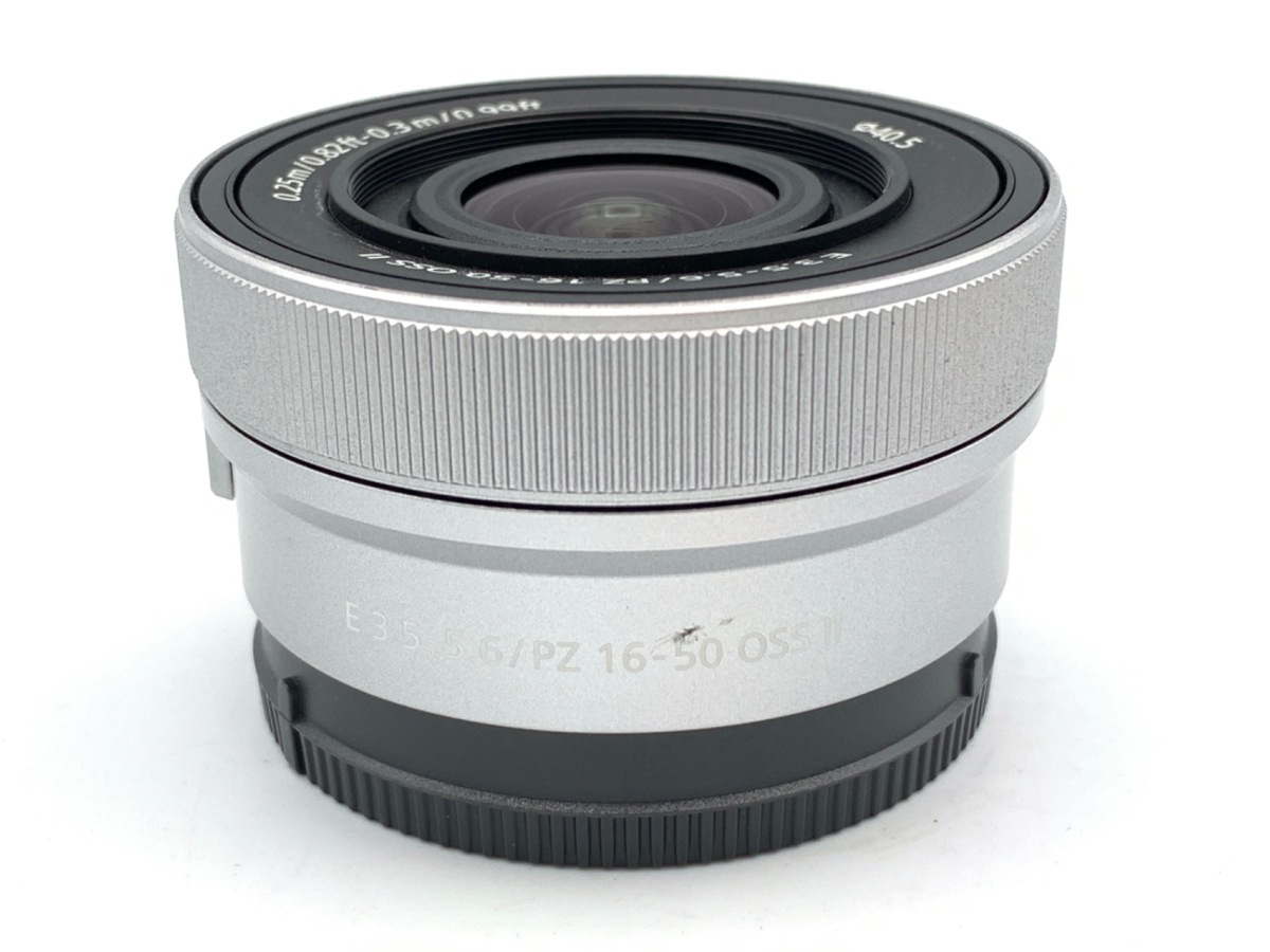 中古】ソニー E PZ 16-50mm F3.5-5.6 OSS II [SELP16502] シルバー