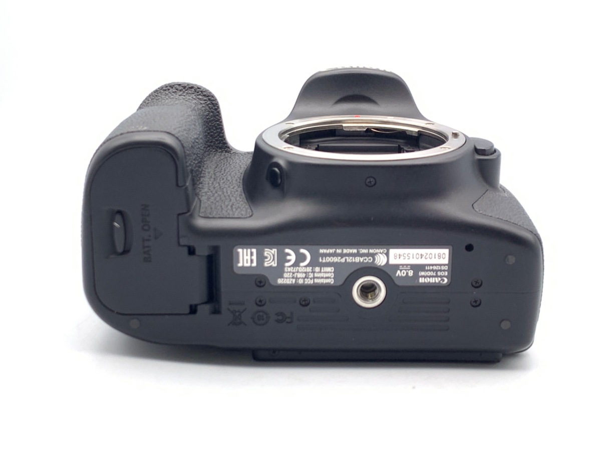 キヤノン EOS 70D ボディ 0430 中古：B(並品)】キヤノン EOS 70D ボディ | 2440690016420