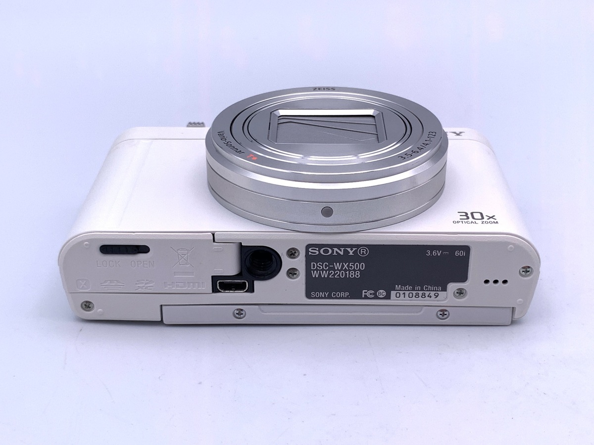 DSC-WX500 ホワイト【1820万画素】