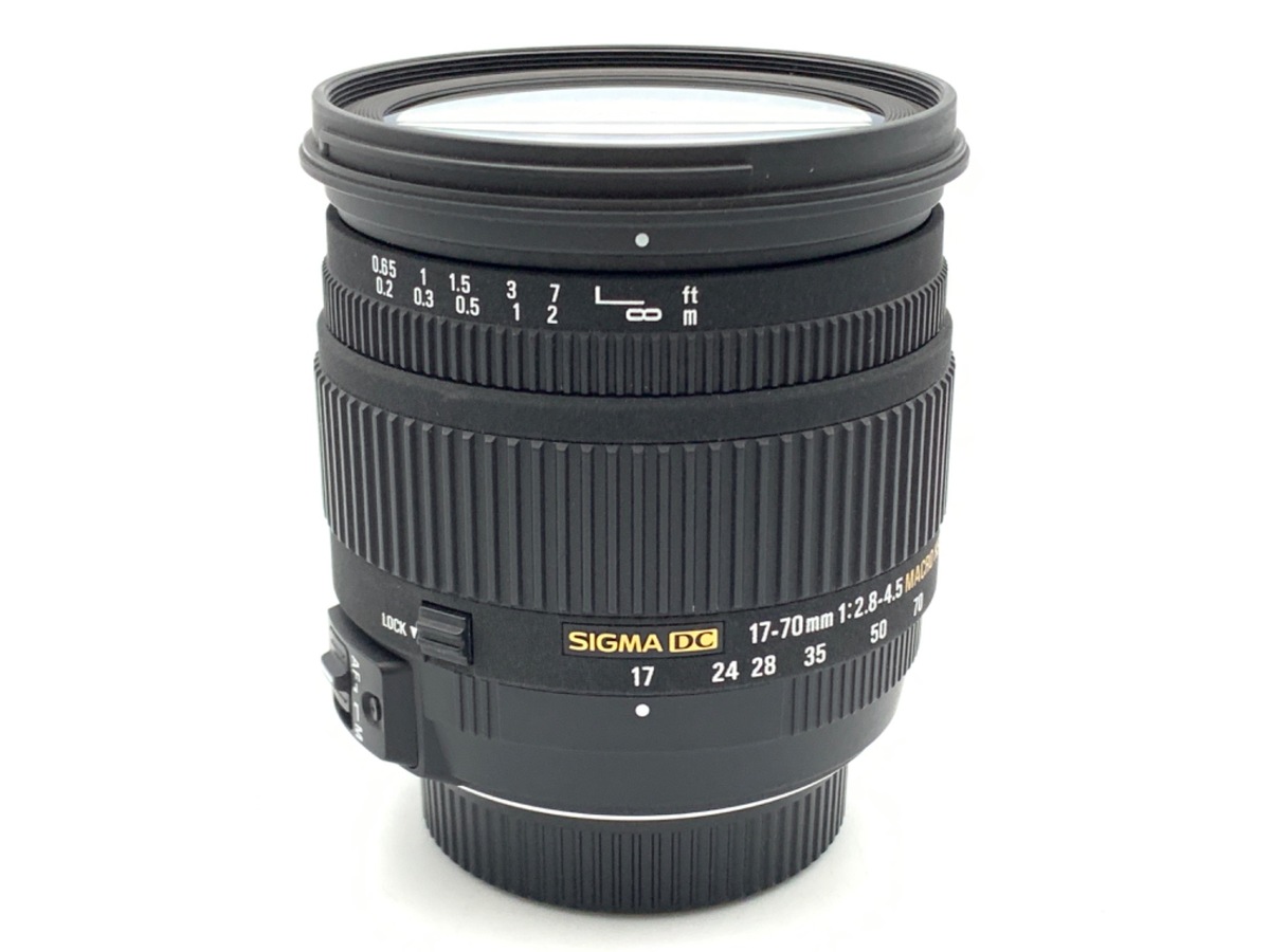 中古：B(並品)】シグマ 17-70mm F2.8-4.5 DC MACRO HSM ニコン用 