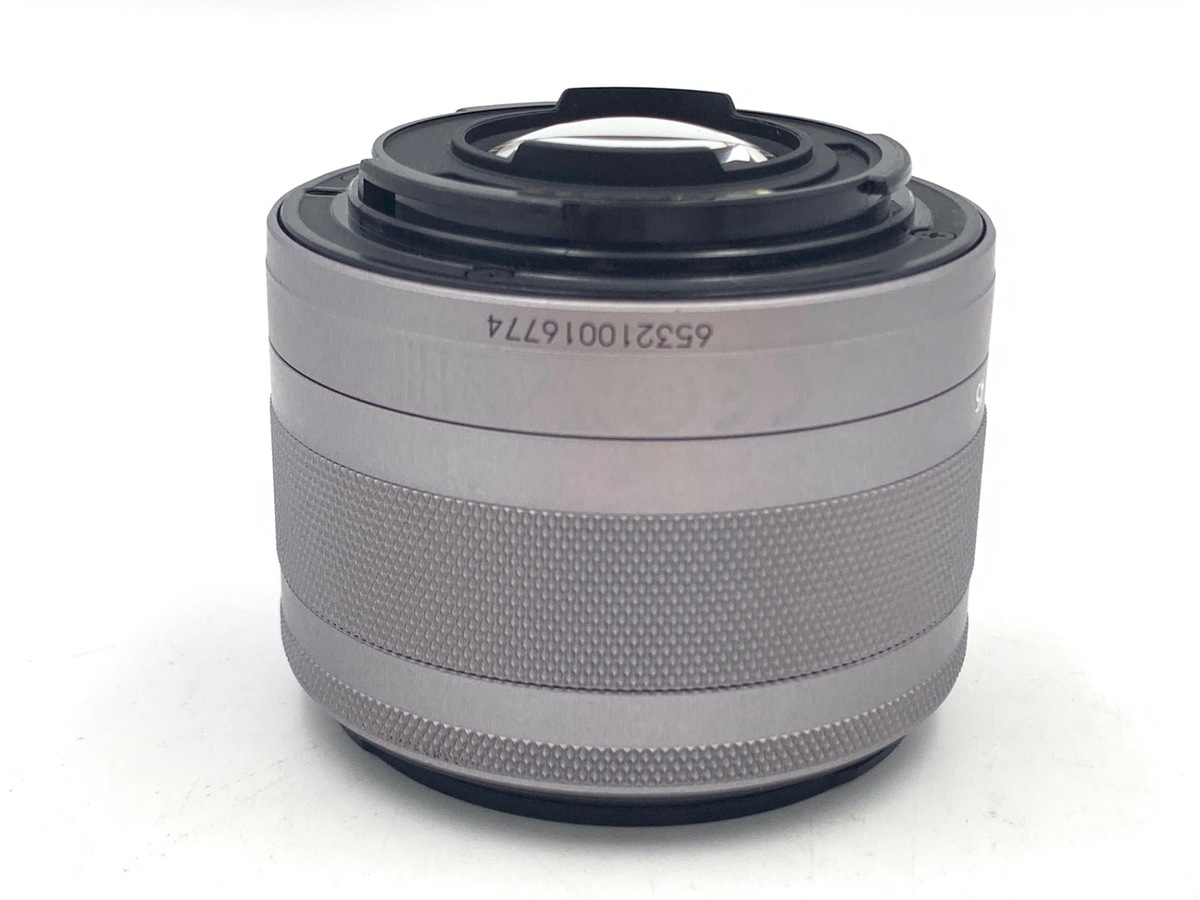 中古】キヤノン EF-M15-45mm F3.5-6.3 IS STM シルバー