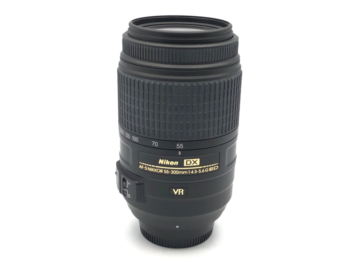 Nikon DX 55-300mm F4.5-5.6G超美品 フード付き 中古：B(並品)】ニコン AF-S DX NIKKOR 55-300mm F4.5-5.6G ED VR