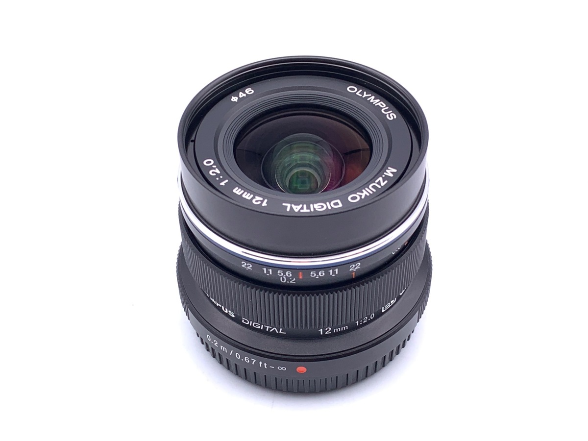 中古：AB(良品)】オリンパス M.ZUIKO DIGITAL ED 12mm F2.0 ブラック