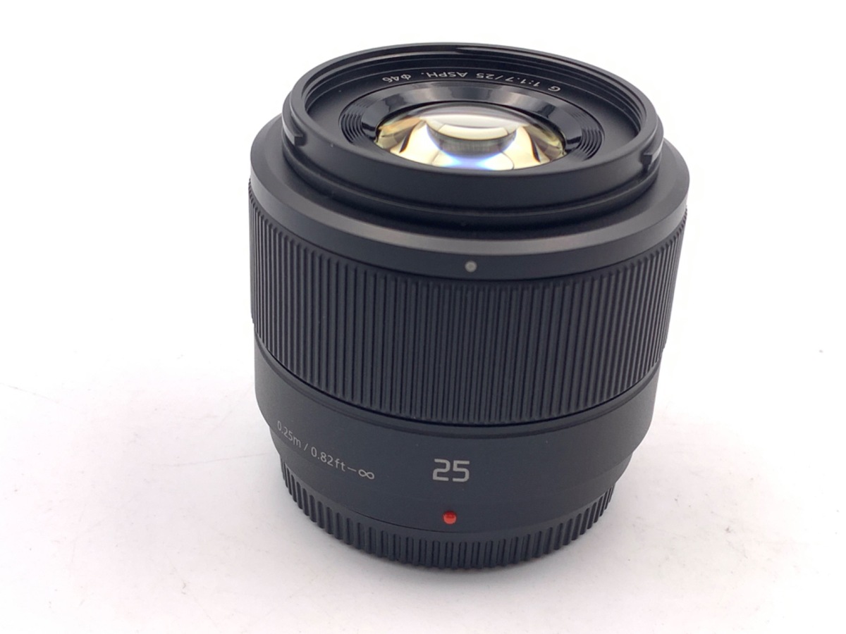 LUMIX G 25mm/F1.7 ASPH. H-H025-K [ブラック] 中古価格比較 - 価格.com