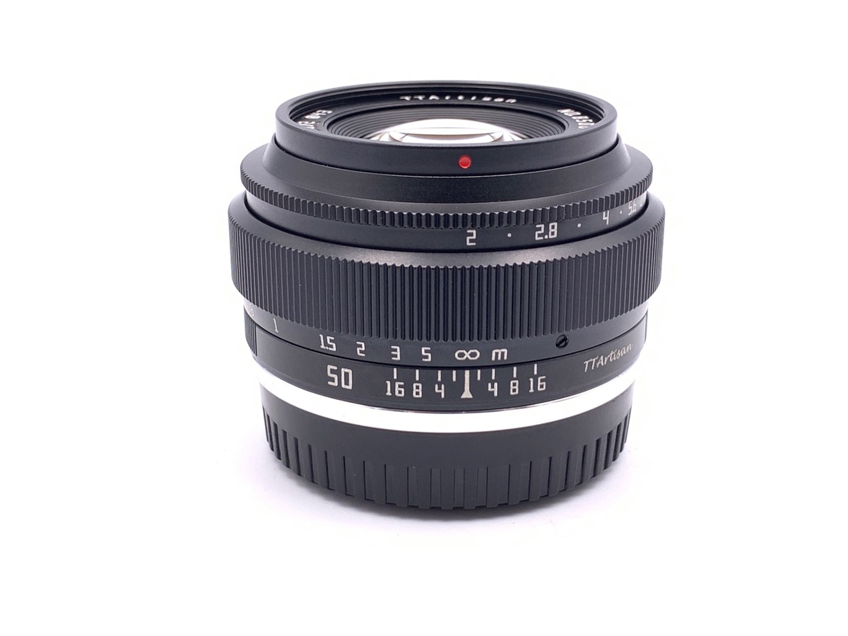 中古：AB(良品)】銘匠光学 TTArtisan 50mm f/2 フジフイルムX用