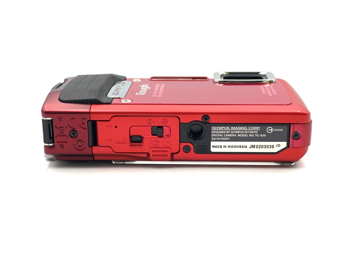 中古】オリンパス STYLUS TG-830 Tough RED レッド｜｜カメラの