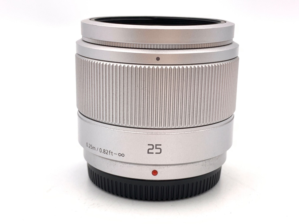 LUMIX G 25mm/F1.7 ASPH. H-H025-S [シルバー] 中古価格比較
