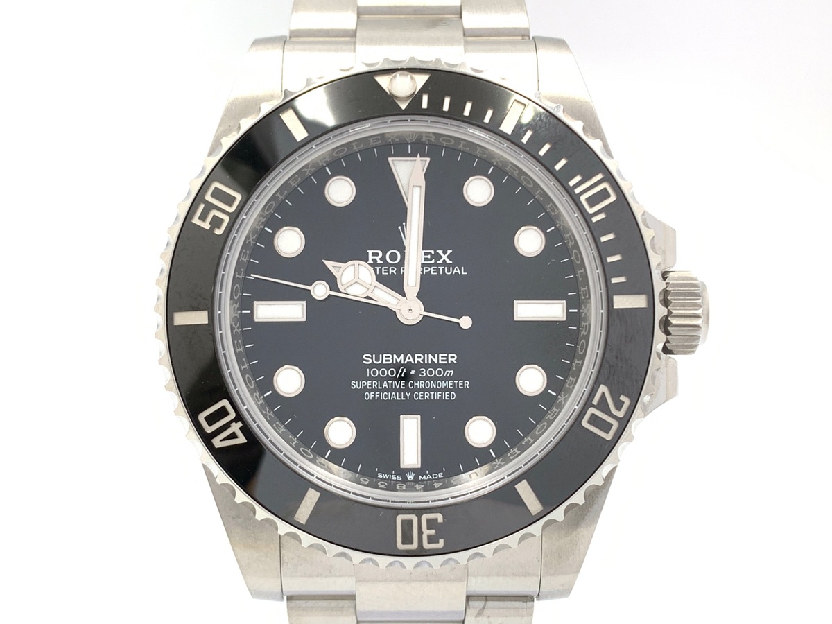 ロレックス(ROLEX) サブマリーナー ブラック 124060 ステンレススティール