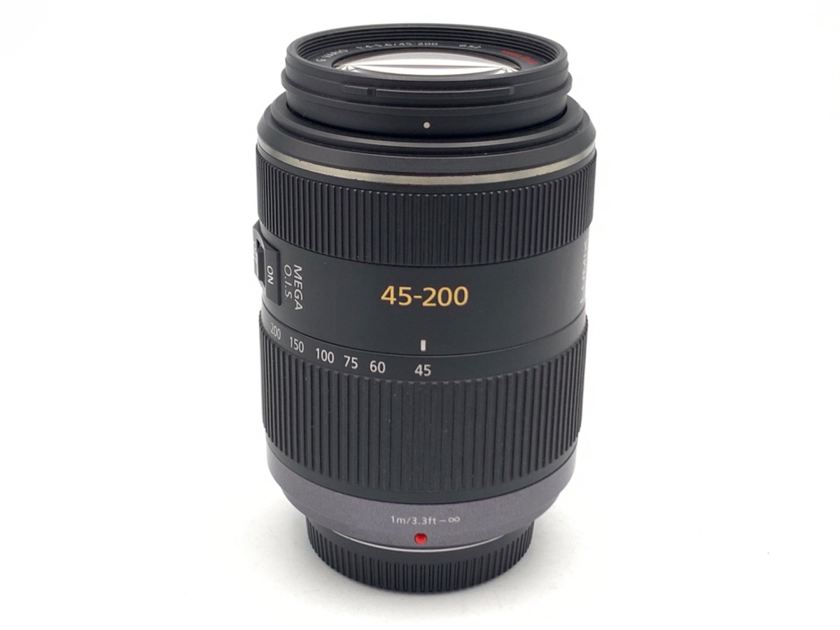 中古】LUMIX G VARIO 45-200/4.0-5.6 MEGA O.I.S. (H-FS045200) 在庫