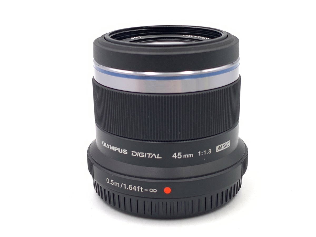 レンズフード傷あり 黒 F1.8 45mm 【美品】OLYMPUS OLYMPUS F1.8用 45mm M.ZUIKO LH-40B レンズフード レンズ(単焦点)