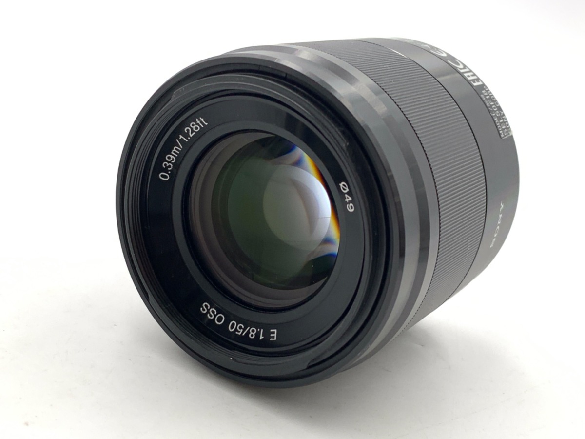 中古】ソニー E 50mm F1.8 OSS [SEL50F18B] ブラック｜｜カメラの