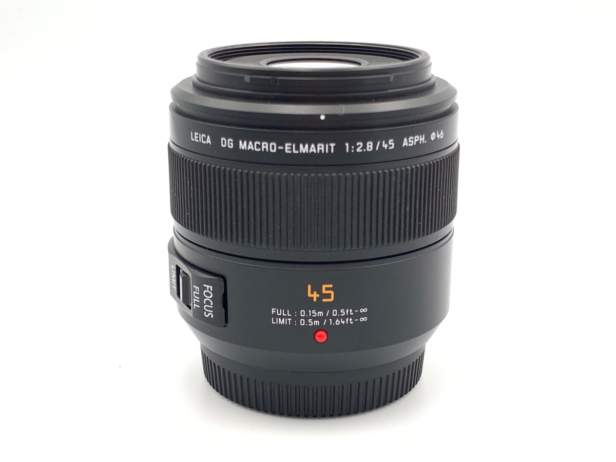中古】パナソニック LEICA DG MACRO-ELMARIT 45mm/F2.8 ASPH./MEGA
