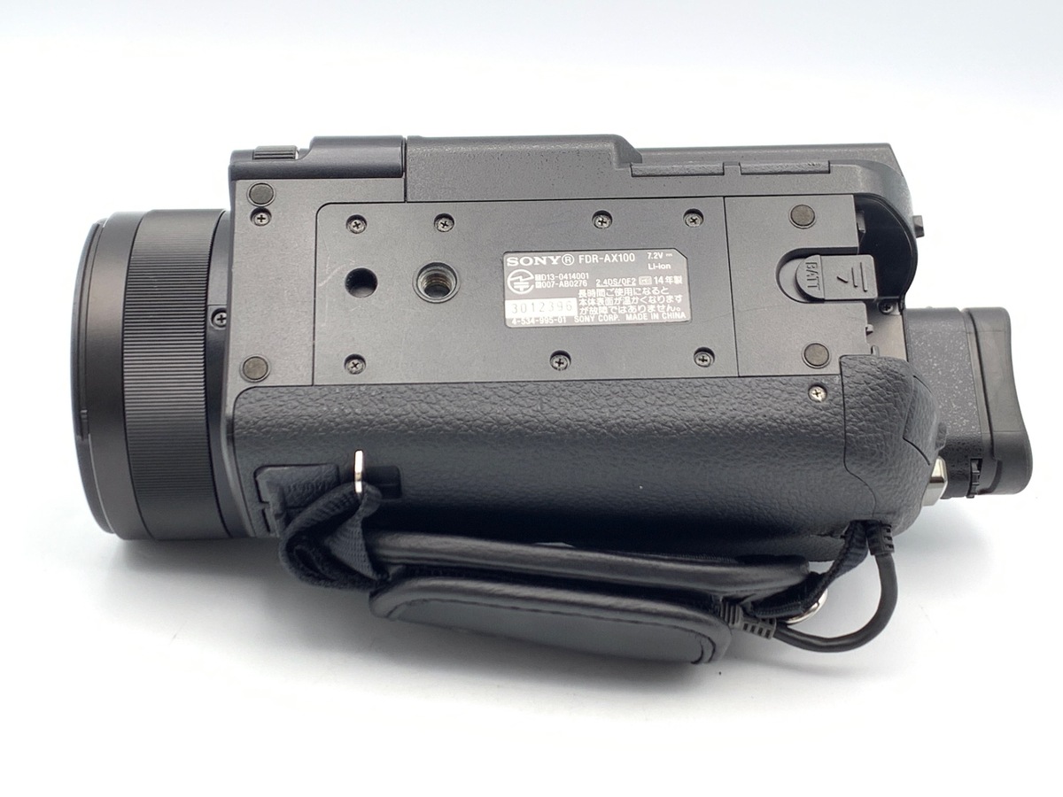 中古】ソニー デジタル4Kビデオカメラレコーダー FDR-AX100 ブラック