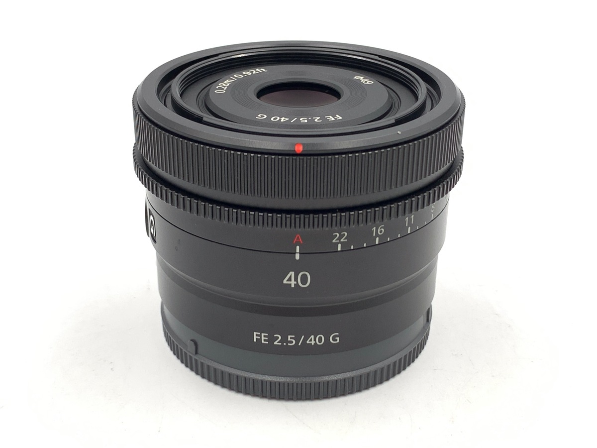 FE 40mm F2.5 G SEL40F25G 中古価格比較 - 価格.com