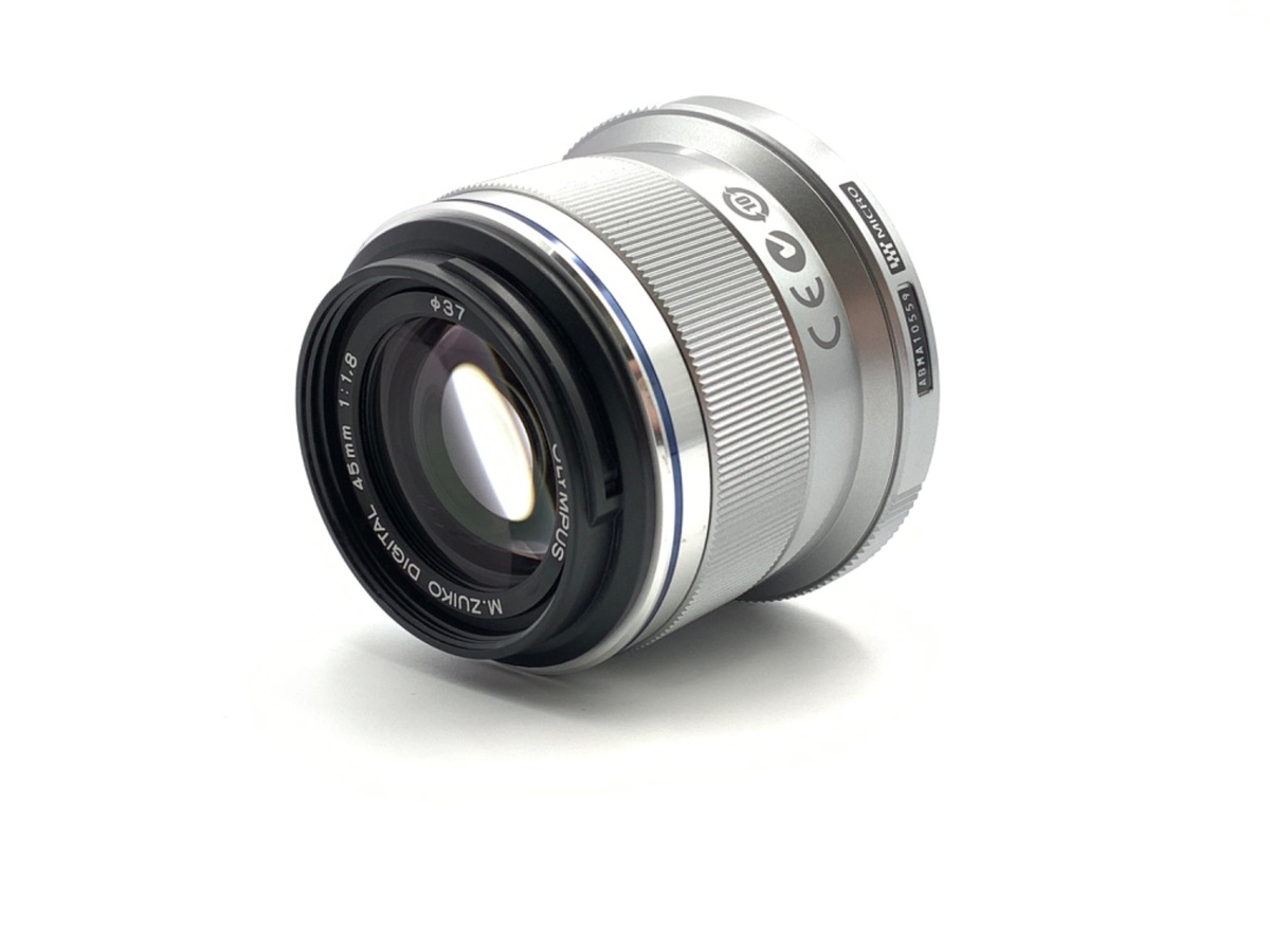 中古：AB(良品)】オリンパス M.ZUIKO DIGITAL 45mm F1.8 シルバー