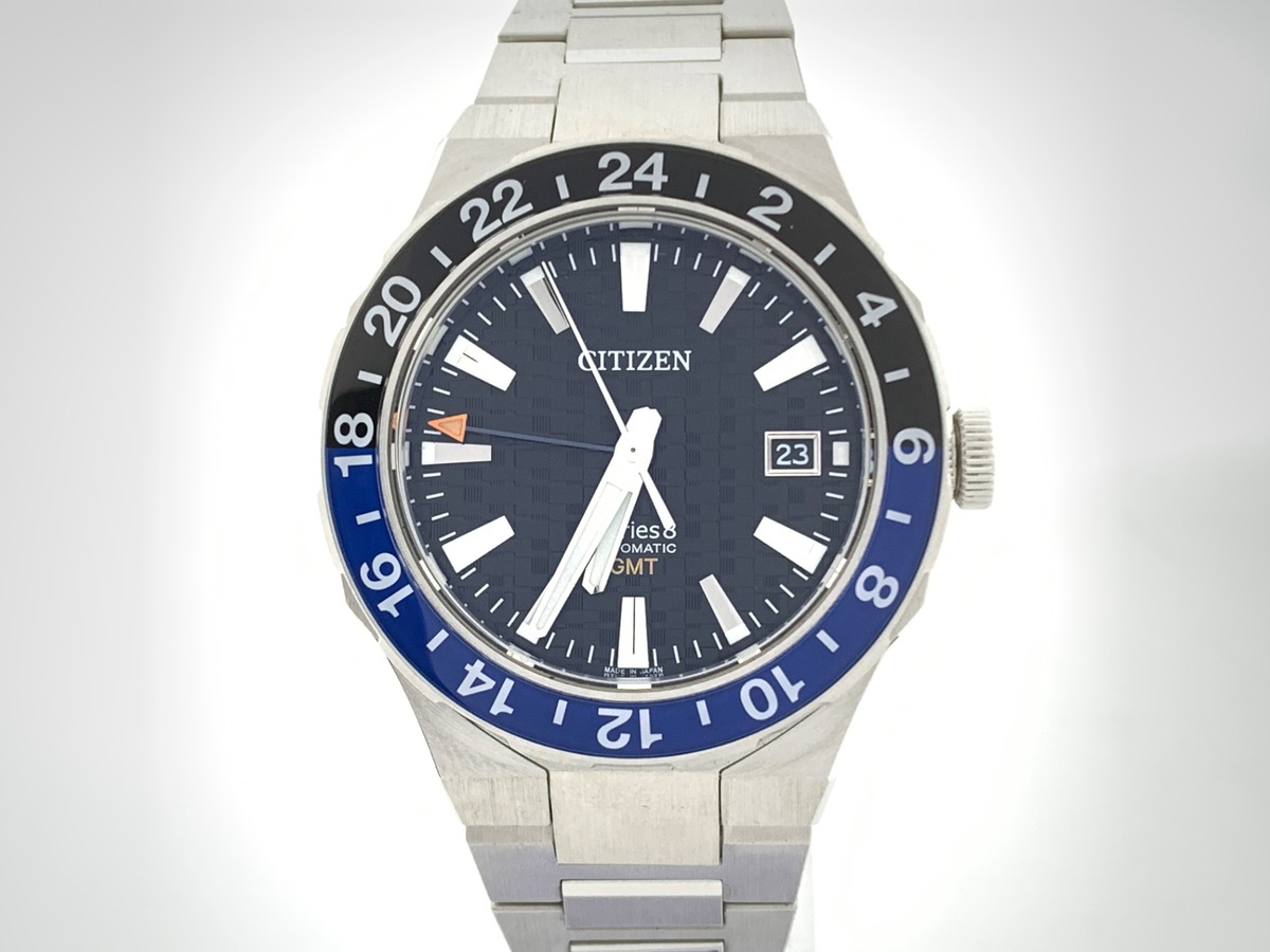 シチズン シリーズ8 ブラック NB6031-56E/9054-0065X01 ステンレススティール