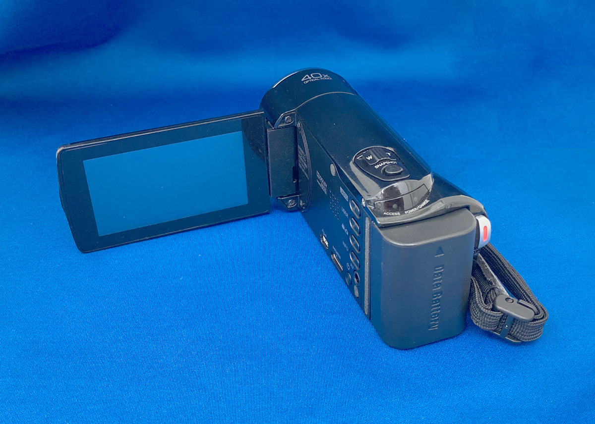 中古：B(並品)】ビクター Everio GZ-HM450-B クリアブラック