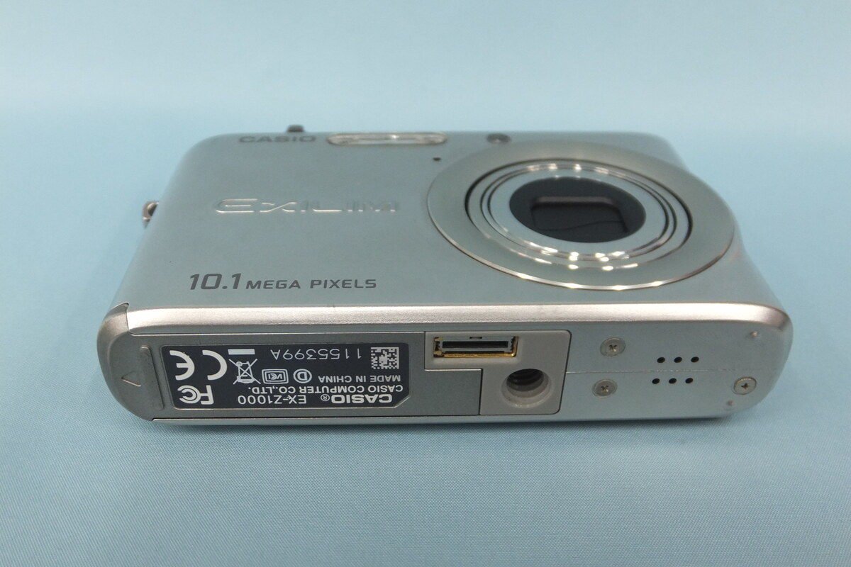 CASIO - 中古 EX-Z1000 シルバー  M888 Amazon | CASIO デジタルカメラ EXILIM ZOOM EX-Z1000 シルバー