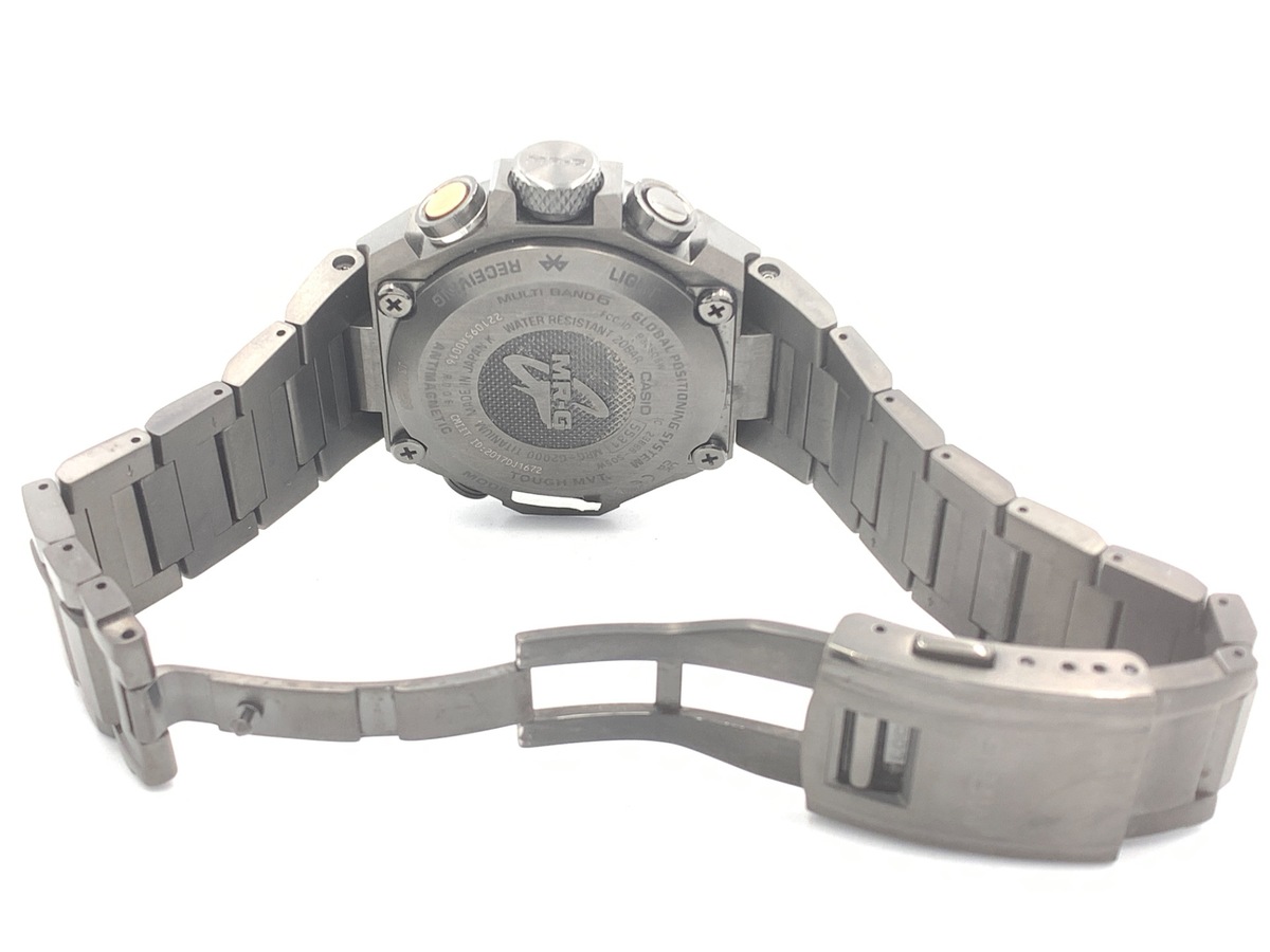 カシオ G-SHOCK MR-G ブラック MRG-G2000HB-1AJR チタン 鎚起(ついき)