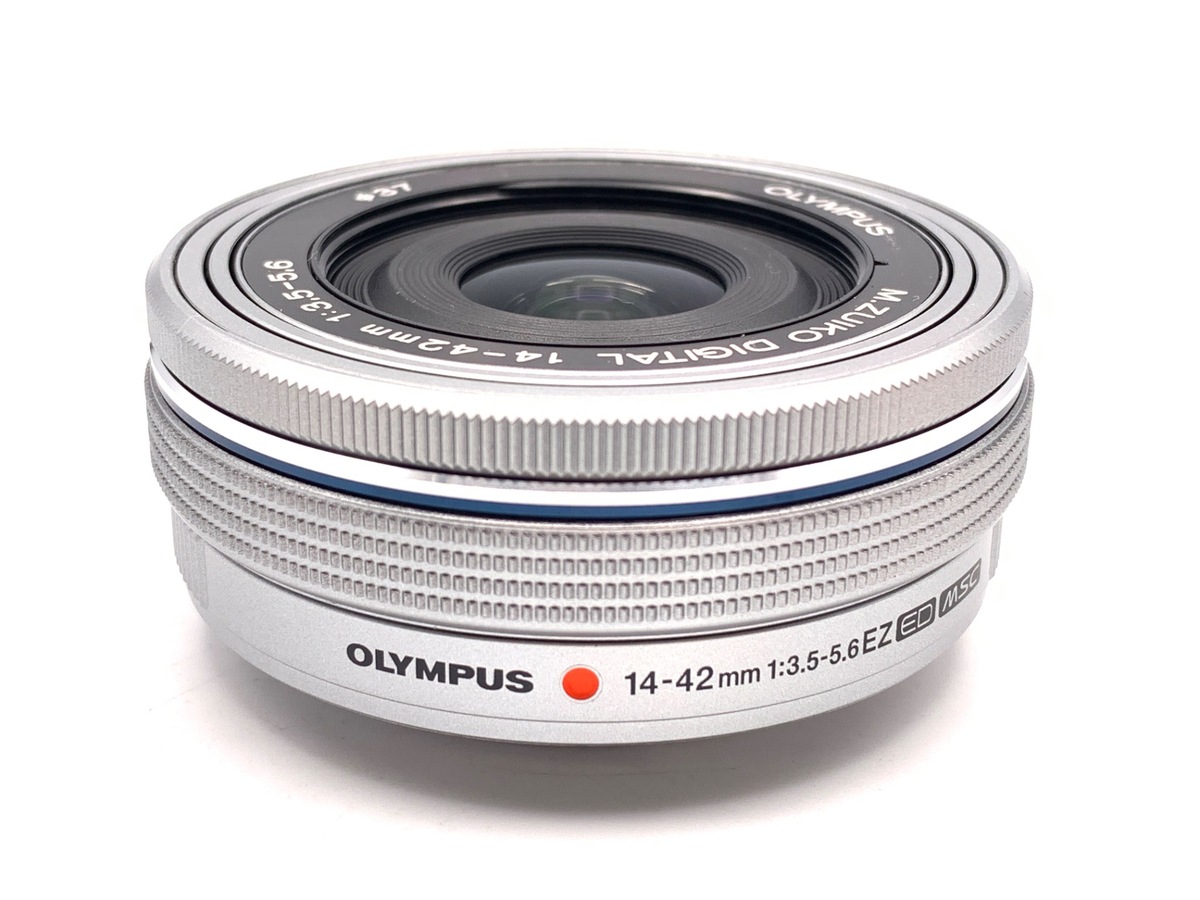 【中古】オリンパス M.ZUIKO DIGITAL ED 14-42mm F3.5-5.6 EZ シルバー