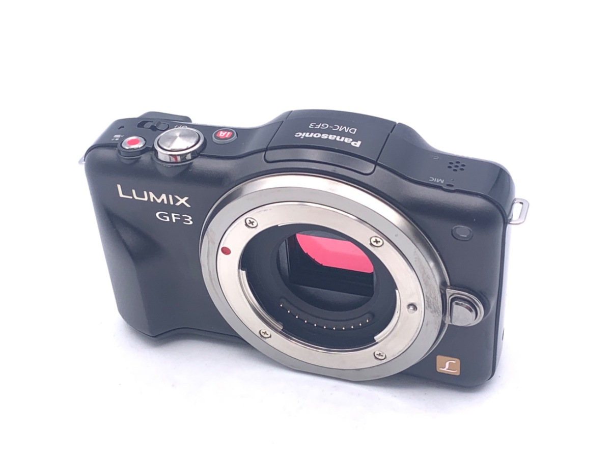 中古】パナソニック LUMIX DMC-GF3-K ボディ エスプリブラック 在庫
