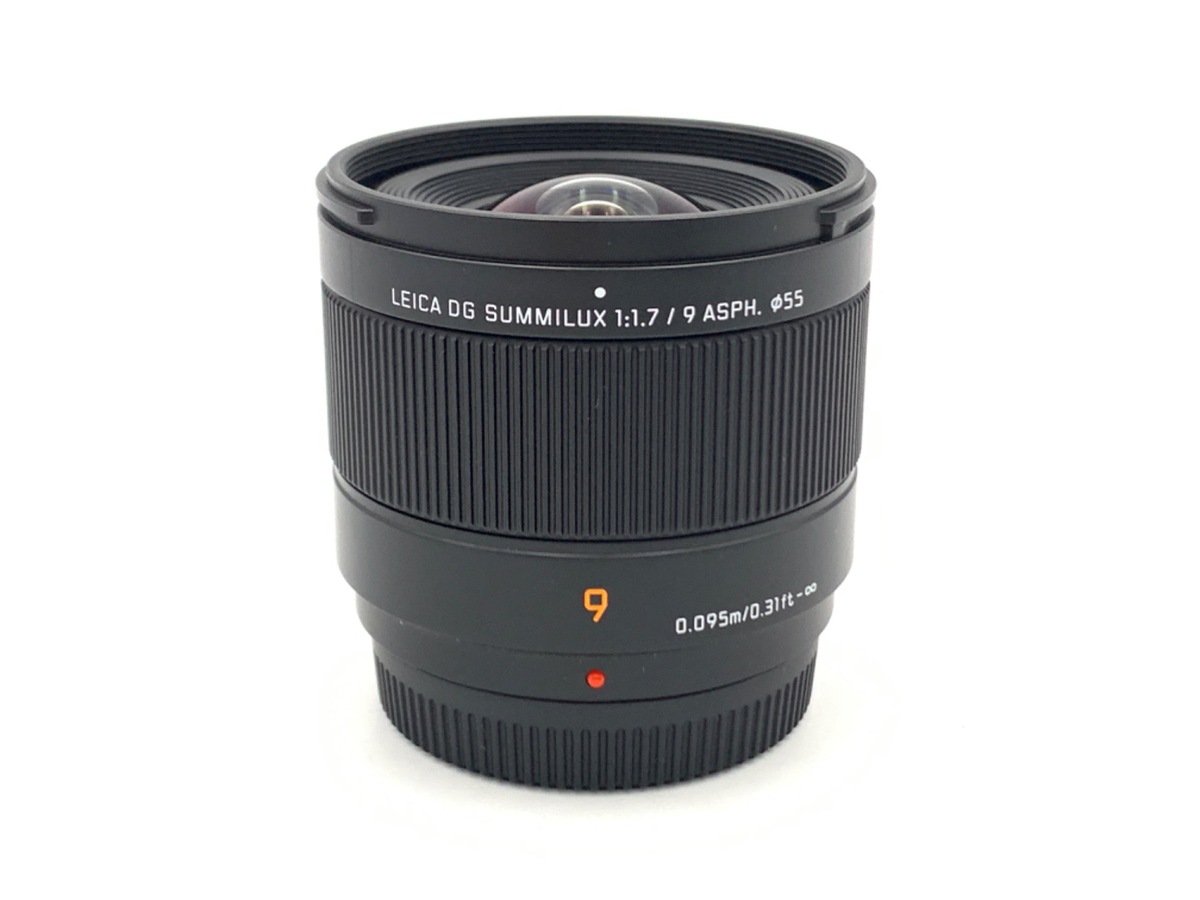 中古】パナソニック LEICA DG SUMMILUX 9mm/F1.7 ASPH. [H-X09] 在庫