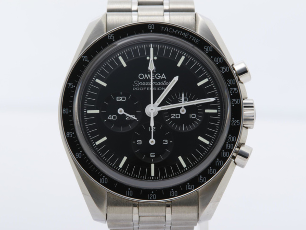 オメガ(OMEGA) スピードマスター プロフェッショナル ブラック 310.30.42.50.01.002 ステンレススティール