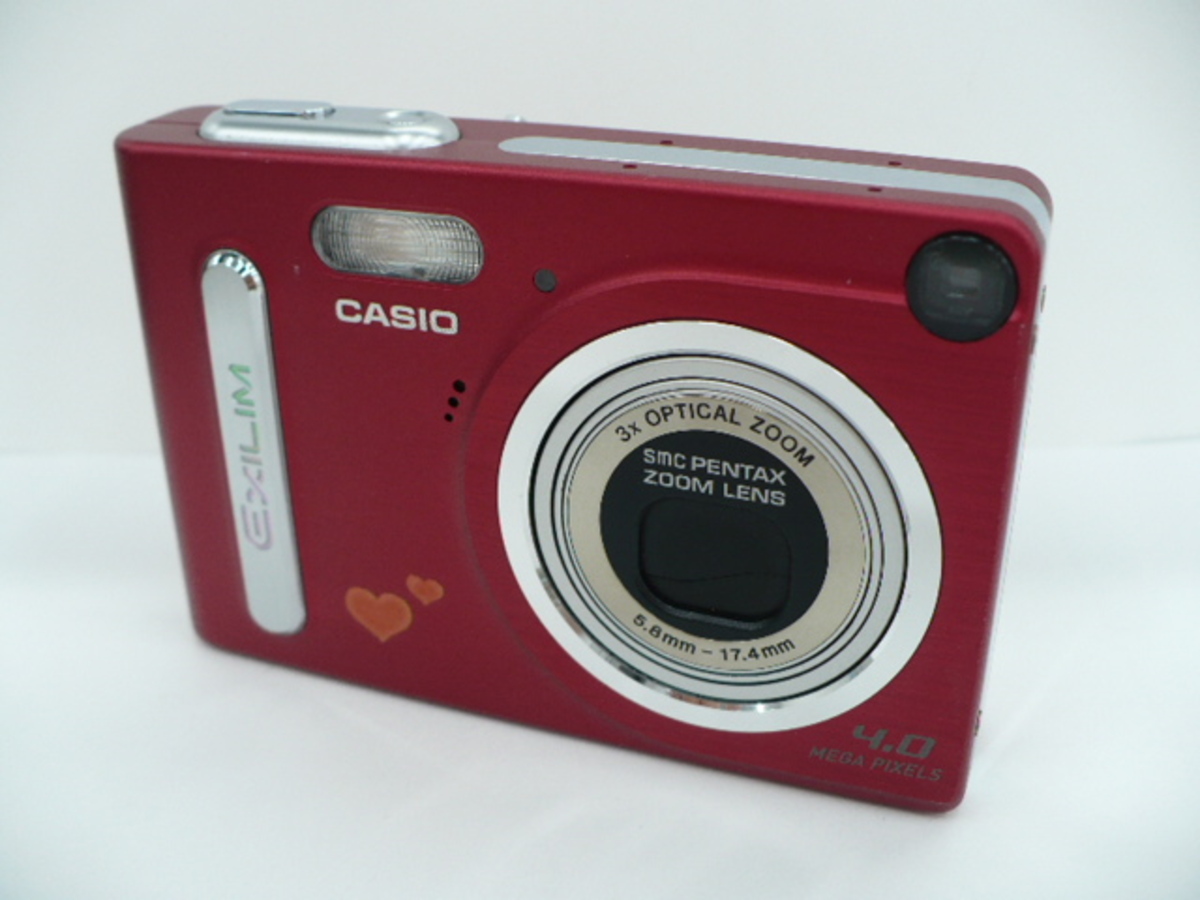 中古：AB(良品)】カシオ（CASIO）EX-Z4 レッド【400万画素 