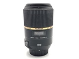 中古：B(並品)】タムロン SP 90mm F/2.8 Di MACRO 1:1 VC USD