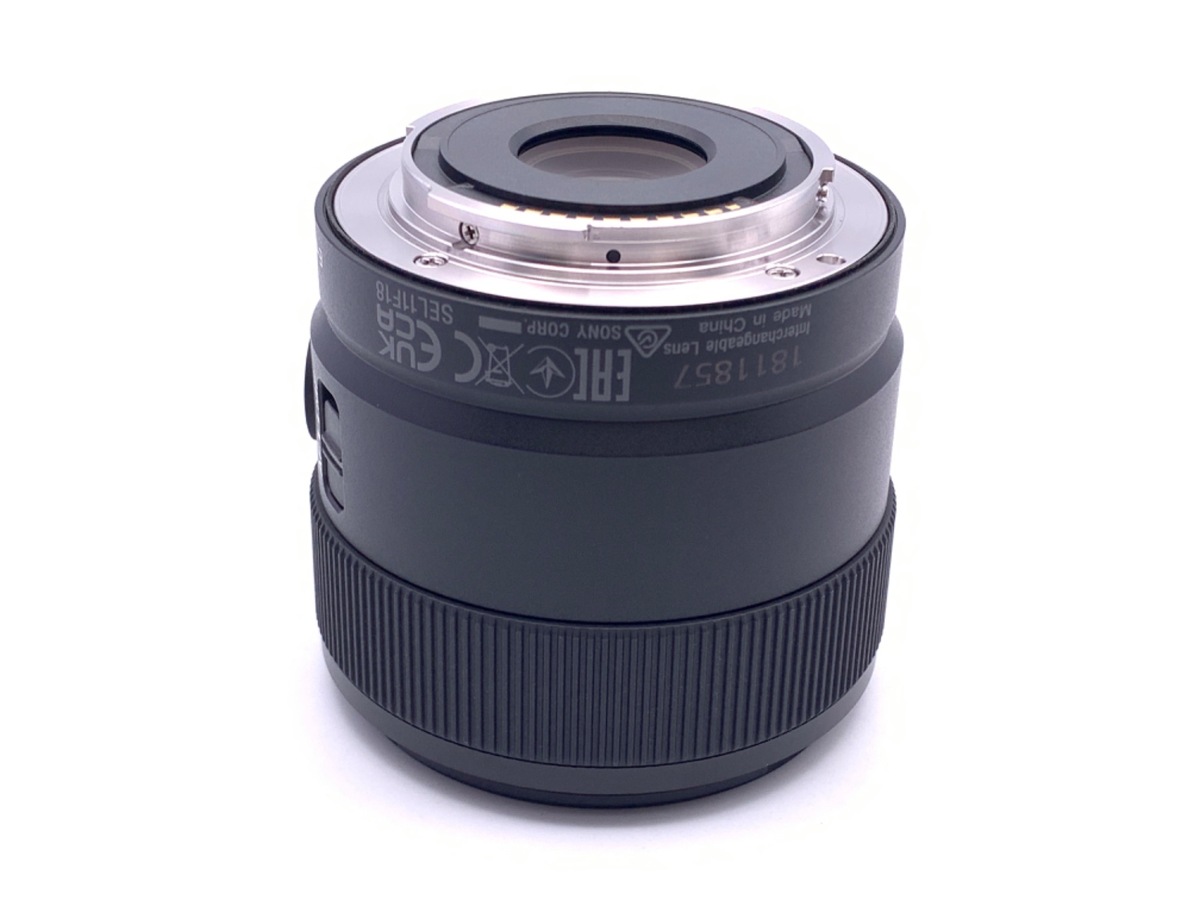 本日限りSONY E 11mm F1.8 レンズ Eマウント 中古 中古】ソニー E 11mm F1.8 [SEL11F18]｜｜カメラのキタムラネットショップ