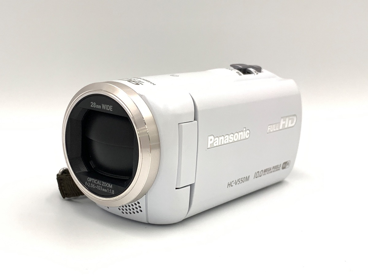 中古】パナソニック HC-V550M-W ホワイト｜｜カメラのキタムラネット