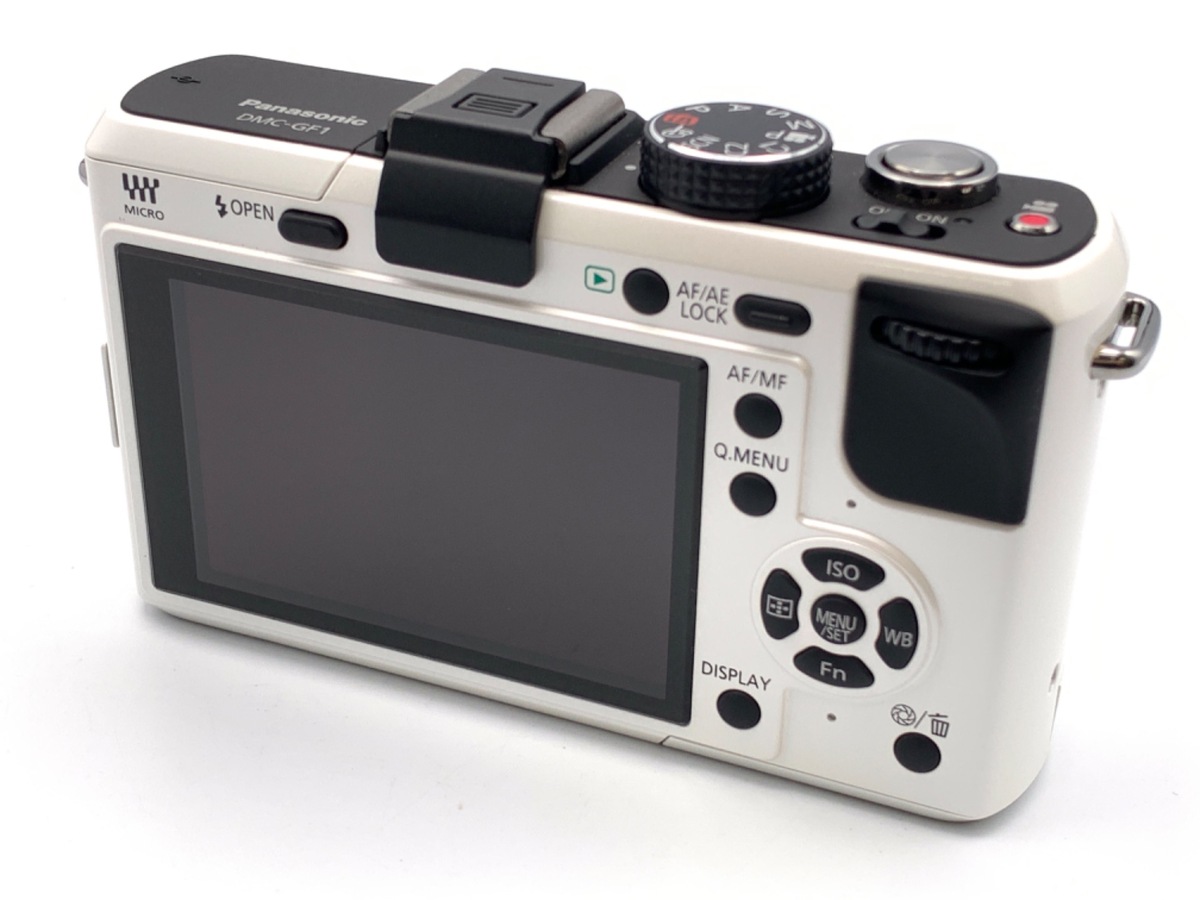 Panasonic - パナソニック DMC-GF1 ホワイト 中古】Panasonic パナソニック DMC-GF1 シェルホワイト + LUMIX