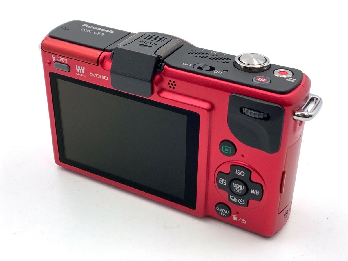 Panasonic - 超美品 DMC-GF2 ファインレッド ボディ 中古：A(美品)】パナソニック DMC-GF2 ボディ ファインレッド