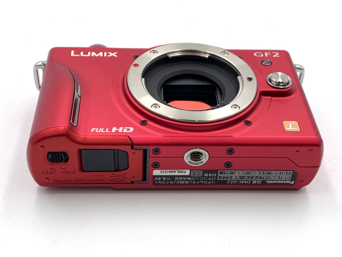 Panasonic - 超美品 DMC-GF2 ファインレッド ボディ 中古：A(美品)】パナソニック DMC-GF2 ボディ ファインレッド