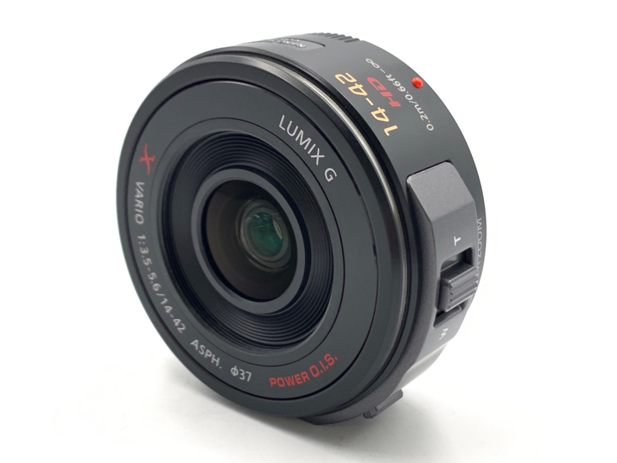 中古：A(美品)】パナソニック LUMIX G X VARIO PZ 14-42mm/F3.5