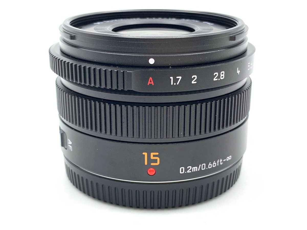 LEICA DG SUMMILUX 15mm/F1.7 ASPH. H-X015-K [ブラック] 中古価格比較